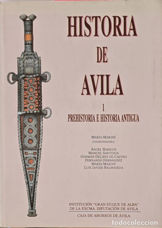 Libros: Historia de &Aacute;vila I - Prehistoria e Historia Antigua - Mar&iacute;a Marin&eacute; (Coordinadora)