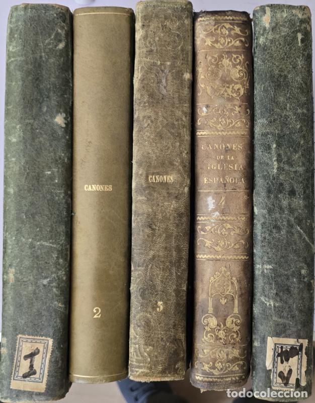 Libros: Colecci&oacute;n de C&aacute;nones de la Iglesia Espa&ntilde;ola - 5 Tomos (Completa) - Francisco Antonio Gonz&aacute;lez