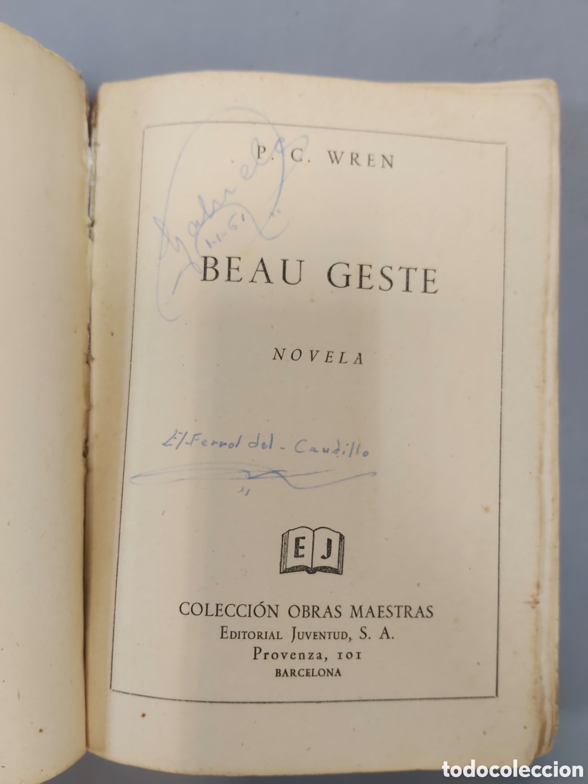 Libros: BEAU GESTE P.C. WREN - Foto 2