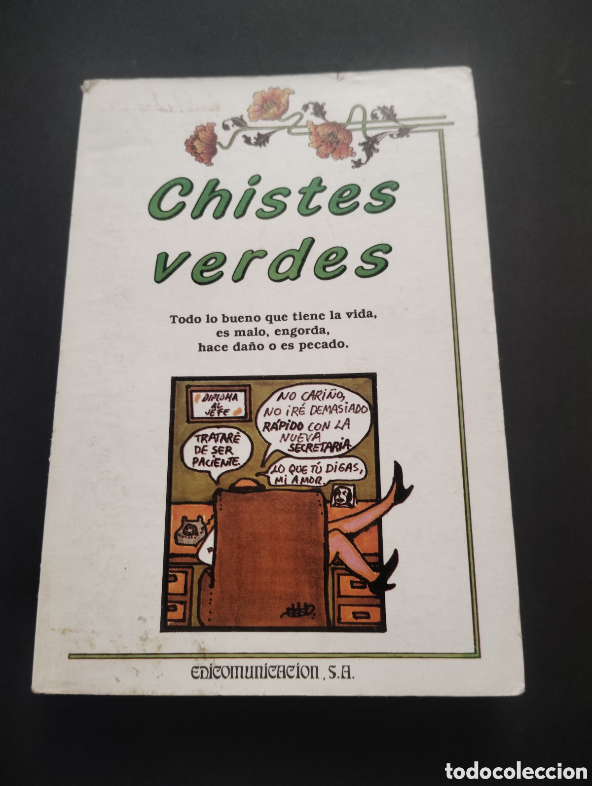 Libros: Chistes verdes | Javier Tapia Rodr&iacute;guez