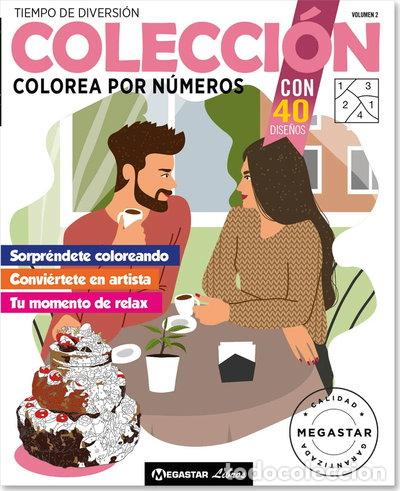 Livros em segunda m&atilde;o: COLOREA POR NUMEROS 02- 9789493247062