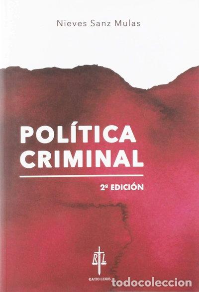 Libros: Pol&iacute;tica criminal- 9788416324620