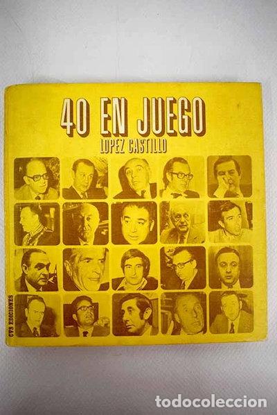 Libri di seconda mano: 40 en juego- 9788435400275