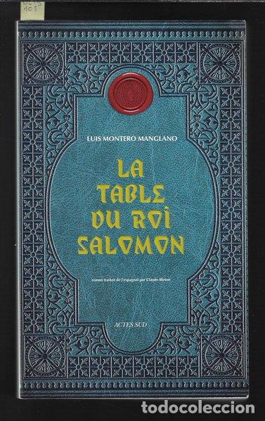 Libros: LA TABLE DU ROI SALOMON- 9782330078317