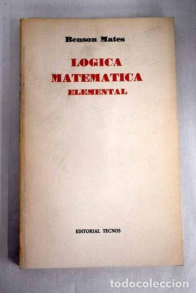 Libros: L&oacute;gica matem&aacute;tica elemental- 9788430905096