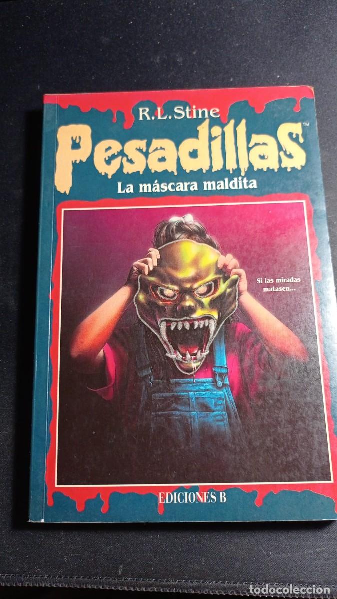 books: R.L. Stine - Pesadillas N&ordm;12: P&aacute;nico en el Campamento - Ediciones B. 1&ordf; Edici&oacute;n