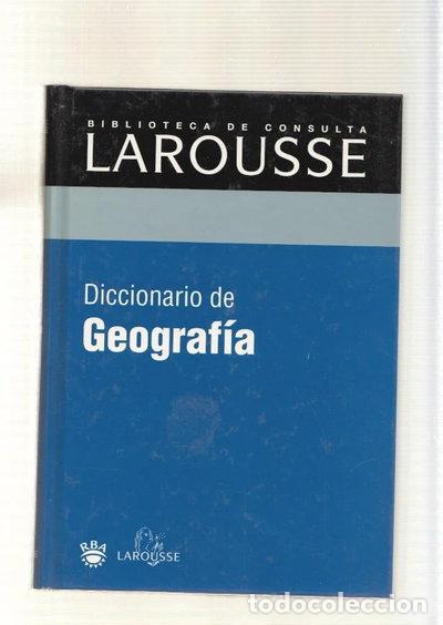 Libros: Diccionario de Geograf&iacute;a Larousse- 8420565200202