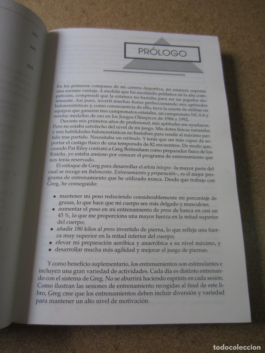Libros: Baloncesto Entrenamiento y Preparaci&oacute;n (Greg Brittenham Prologo de Patrick Ewing) - Foto 14