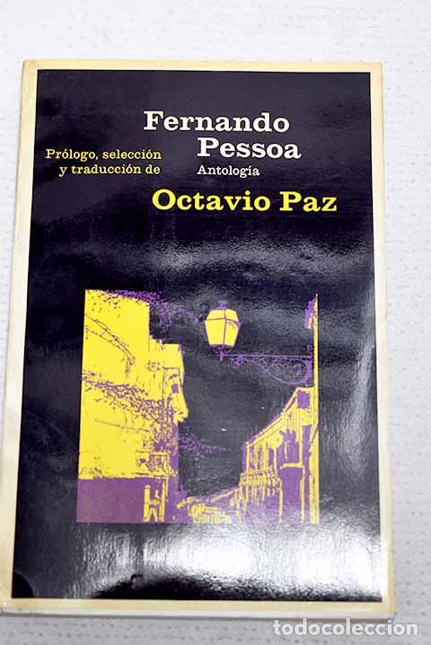 Livros em segunda m&atilde;o: Antolog&iacute;a: Pessoa, Fernando.- Pessoa, Fernando
