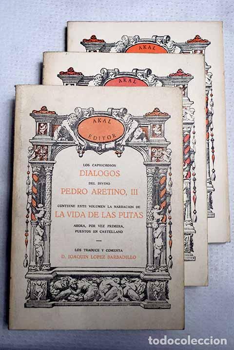 Livros em segunda m&atilde;o: Los di&aacute;logos del divino Pietro Aretino.- Aretino, Pietro
