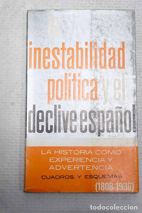 Livros em segunda m&atilde;o: La inestabilidad pol&iacute;tica y el declive espa&ntilde;ol: la historia como experiencia y advertencia