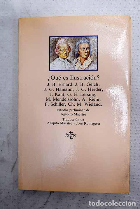 Libri di seconda mano: &iquest;Qu&eacute; es Ilustraci&oacute;n?
