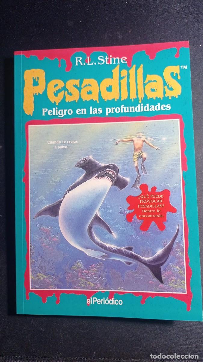 Livros em segunda m&atilde;o: R.L. Stine - Pesadillas N&ordm;3: Peligro en las pofundidades- El Peri&oacute;dico