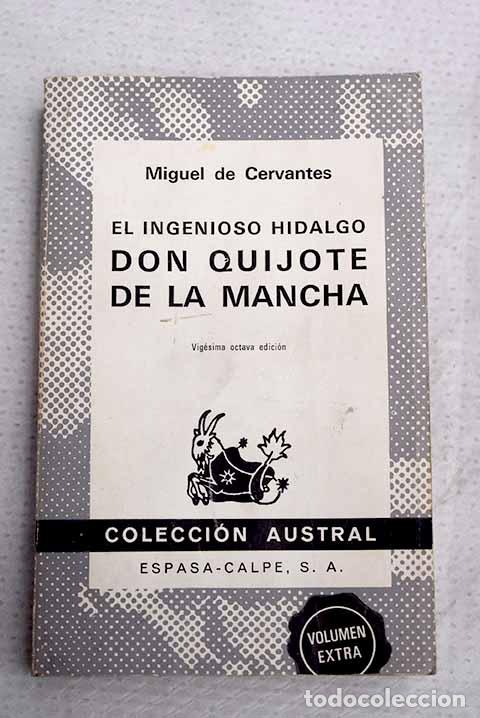 Libros: Don Quijote de la Mancha.- Cervantes Saavedra, Miguel de