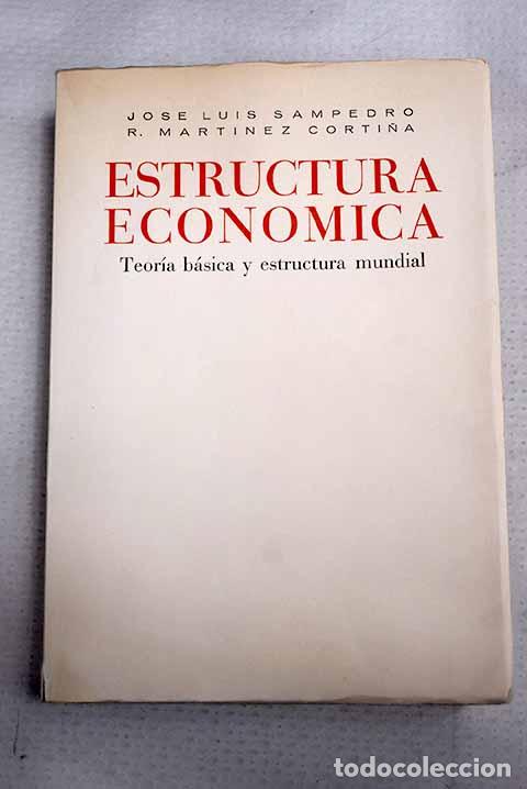 Libros: Estructura econ&oacute;mica: teor&iacute;a b&aacute;sica y estructura mundial.- Sampedro, Jos&eacute; Luis