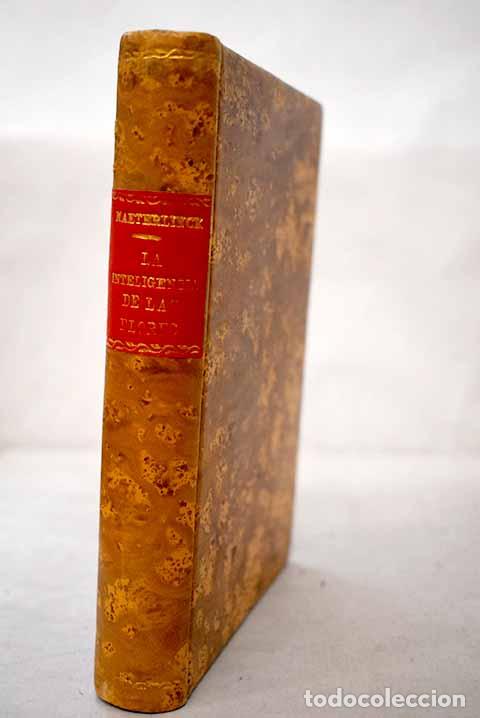 books: La inteligencia de las flores.- Maeterlinck, Maurice