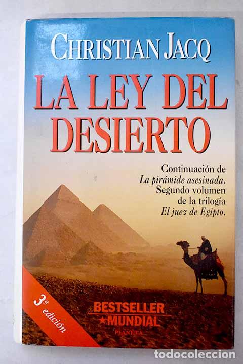 Libros: La ley del desierto: Jacq, Christian.- Jacq, Christian