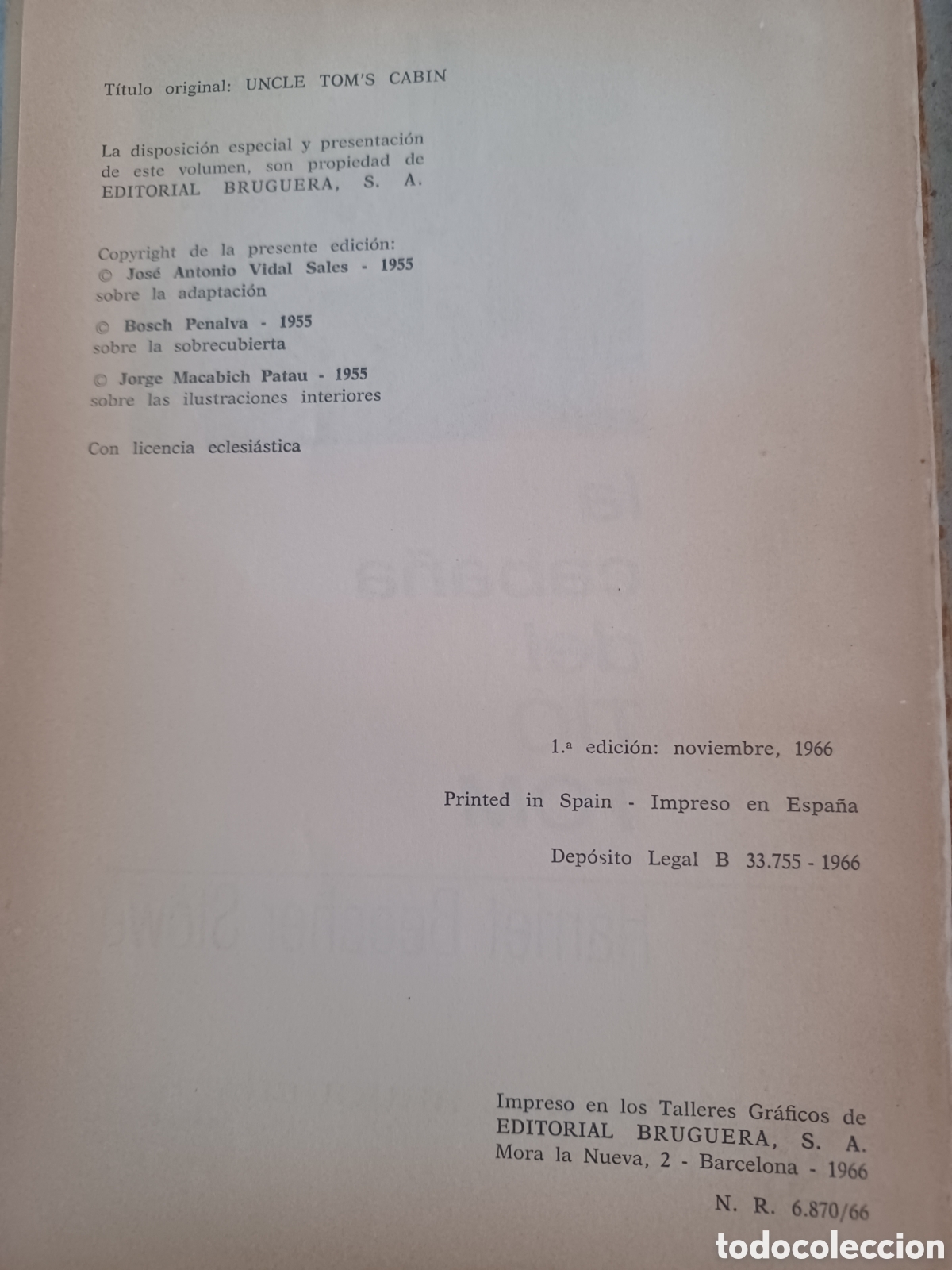 Libros: Libro la caba&ntilde;a del tio tom (1966) - Foto 3