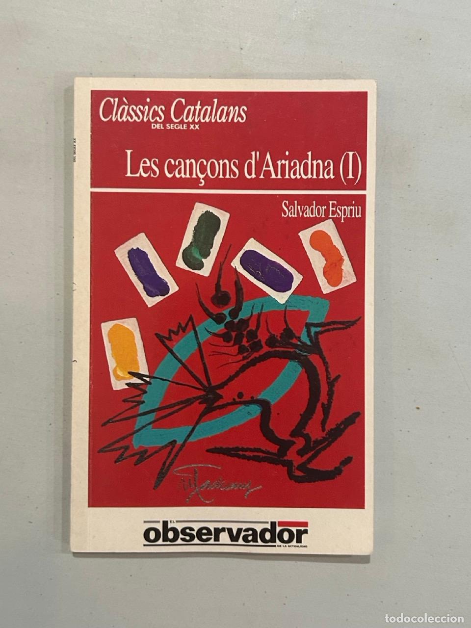 B&uuml;cher: Salvador Espriu - Les can&ccedil;ons d'Ariadna (I)