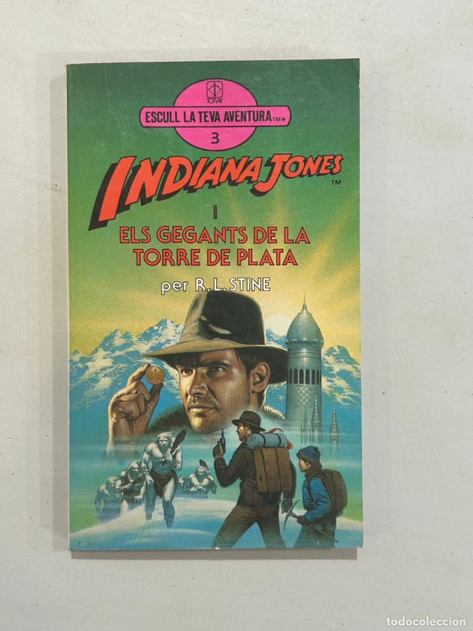 Libros: R. L. Stine - Indiana Jones I Els gegants de la torre de plata