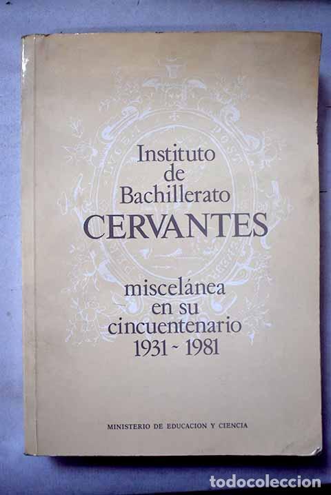 Libros: Miscel&aacute;nea en su cincuentenario 1931-1981