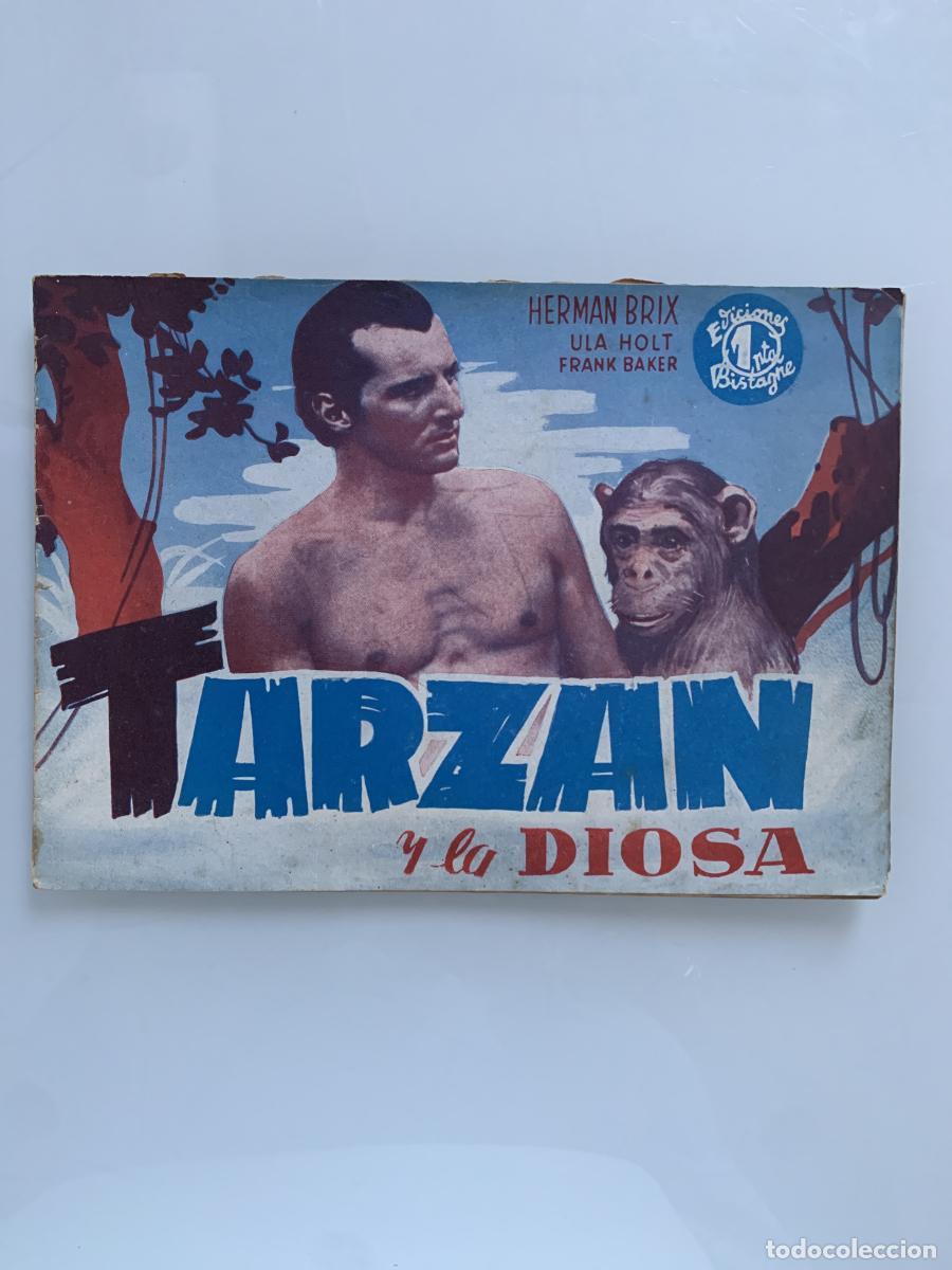 Libros: TARZ&Aacute;N Y LA DIOSA (Herman Brix, Ula Holt y Frank Baker) - Edgar Rice Burroughs