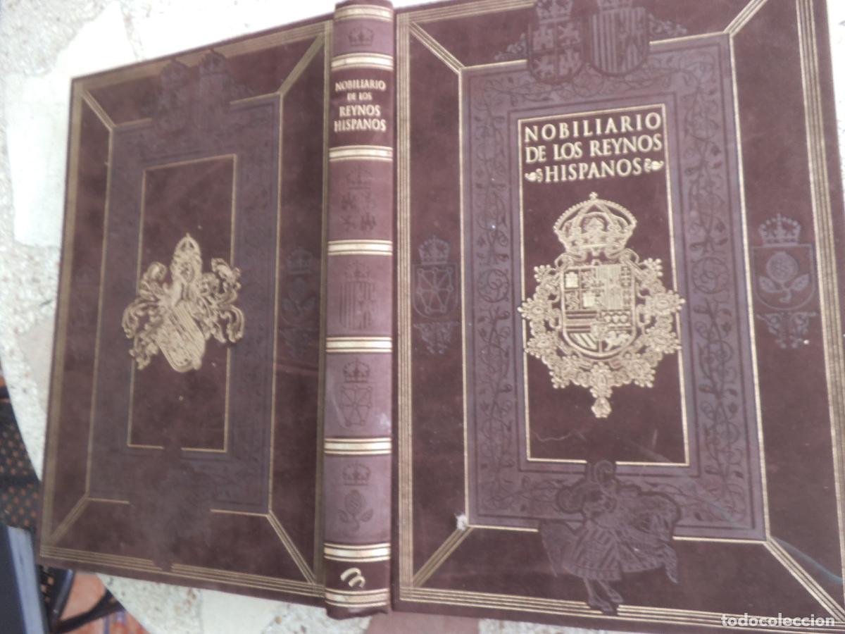 Libros: Nobiliario de los Reynos hispanos, bbva privanza, manuscrito in&eacute;dito del siglo XVI, Valent&iacute;n Moreno