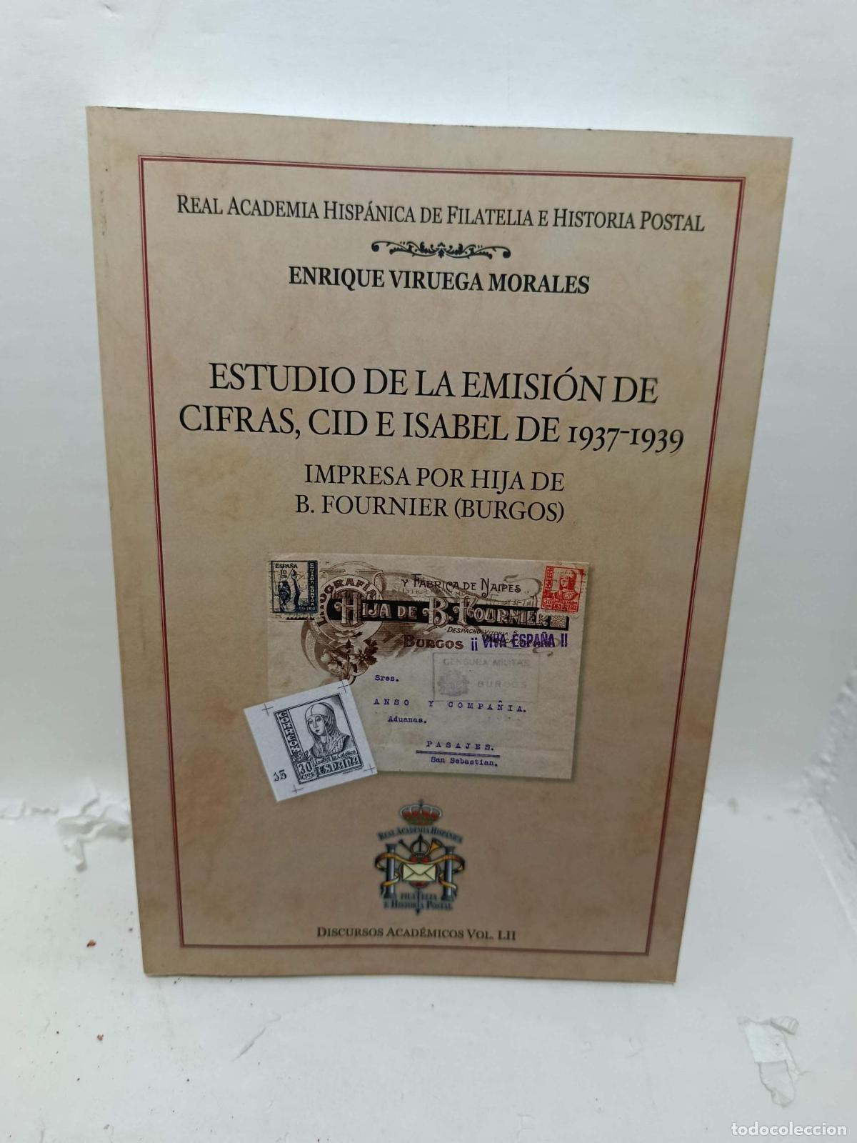 Livros em segunda m&atilde;o: ESTUDIO DE LA EMISI&Oacute;N CIFRAS, CIDNE ISABEL DE 1937-1939 - Enrique Viruega Morales