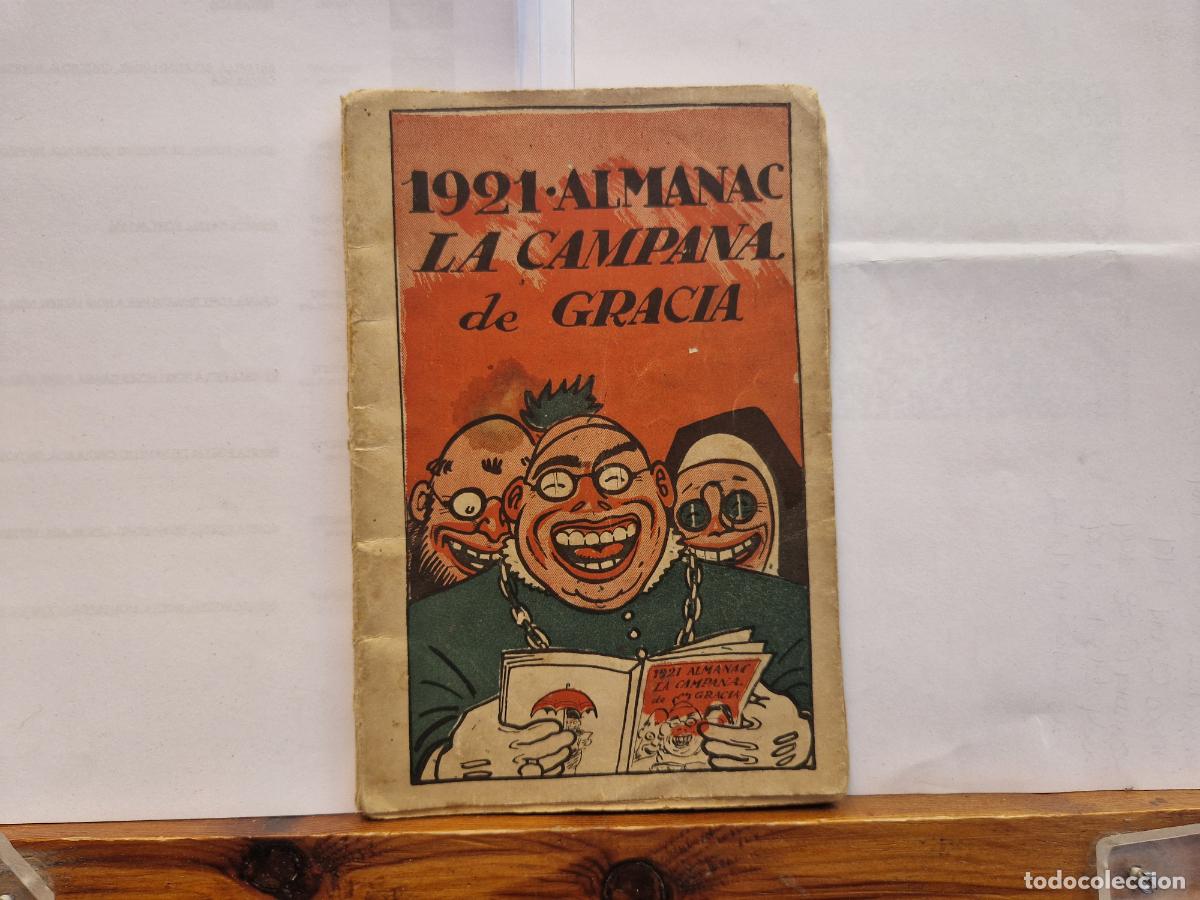 Libros: 1921. ALMANAC LA CAMPANA DE GRACIA. ANY 45 DE SA PUBLICACIO.