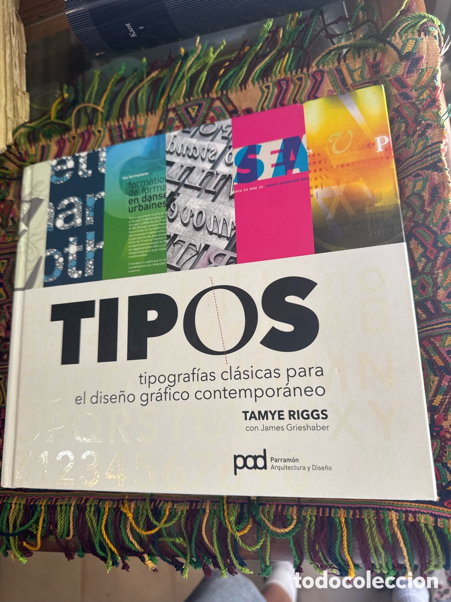 Libros: TIPOS Tipograf&iacute;as cl&aacute;sicas para el dise&ntilde;o gr&aacute;fico contempor&aacute;neo tamye riggs