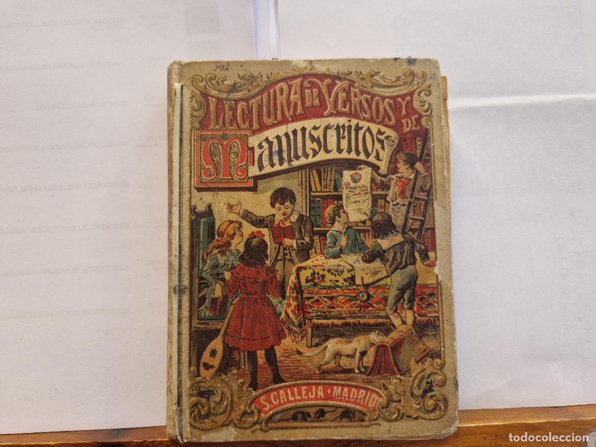 Libros: LECTURA DE VERSOS. EL PENSAMIENTO INFANTIL. SANTURNINO CALLEJA FERNANDEZ.