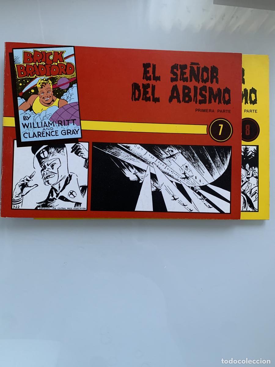 Libros: BRICK BRADFORD: EL SE&Ntilde;OR DEL ABISMO (2 tomos) - William Ritt y Clarence Gray