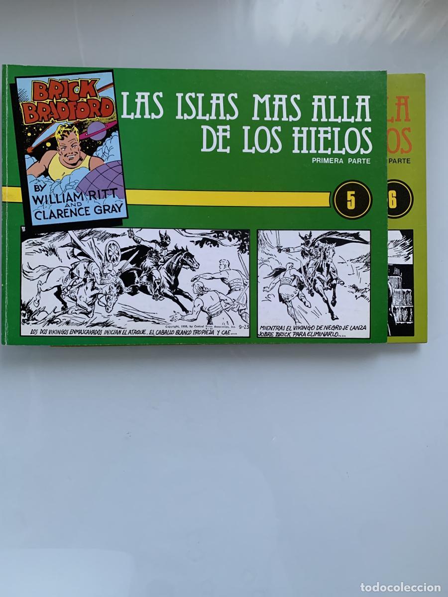Libros: BRICK BRADFORD: LAS ISLAS M&Aacute;S ALL&Aacute; DE LOS HIELOS (2 tomos) - William Ritt y Clarence Gray