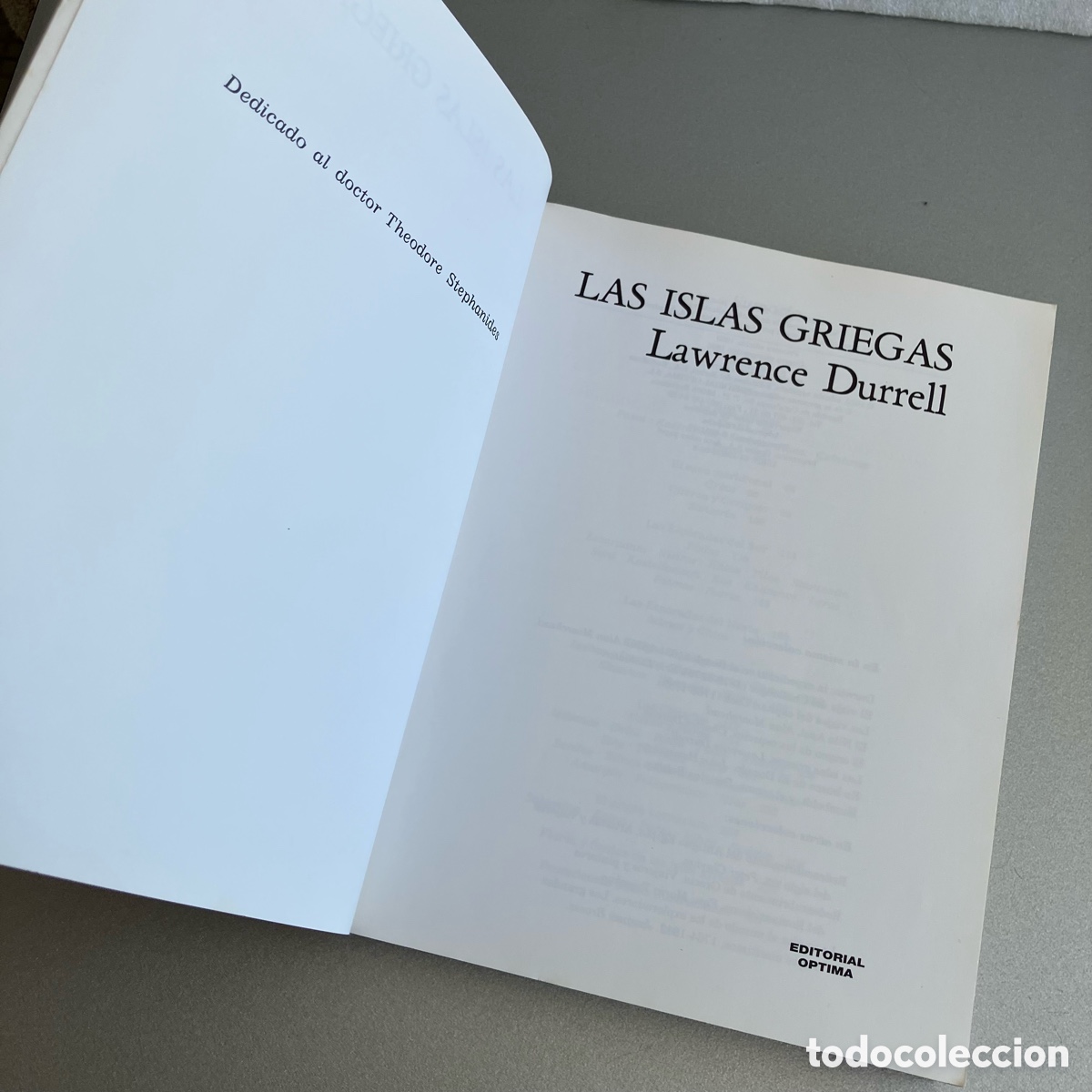 Libros: Las Islas griegas - Lawrence Durrell - &Oacute;ptima - Foto 2
