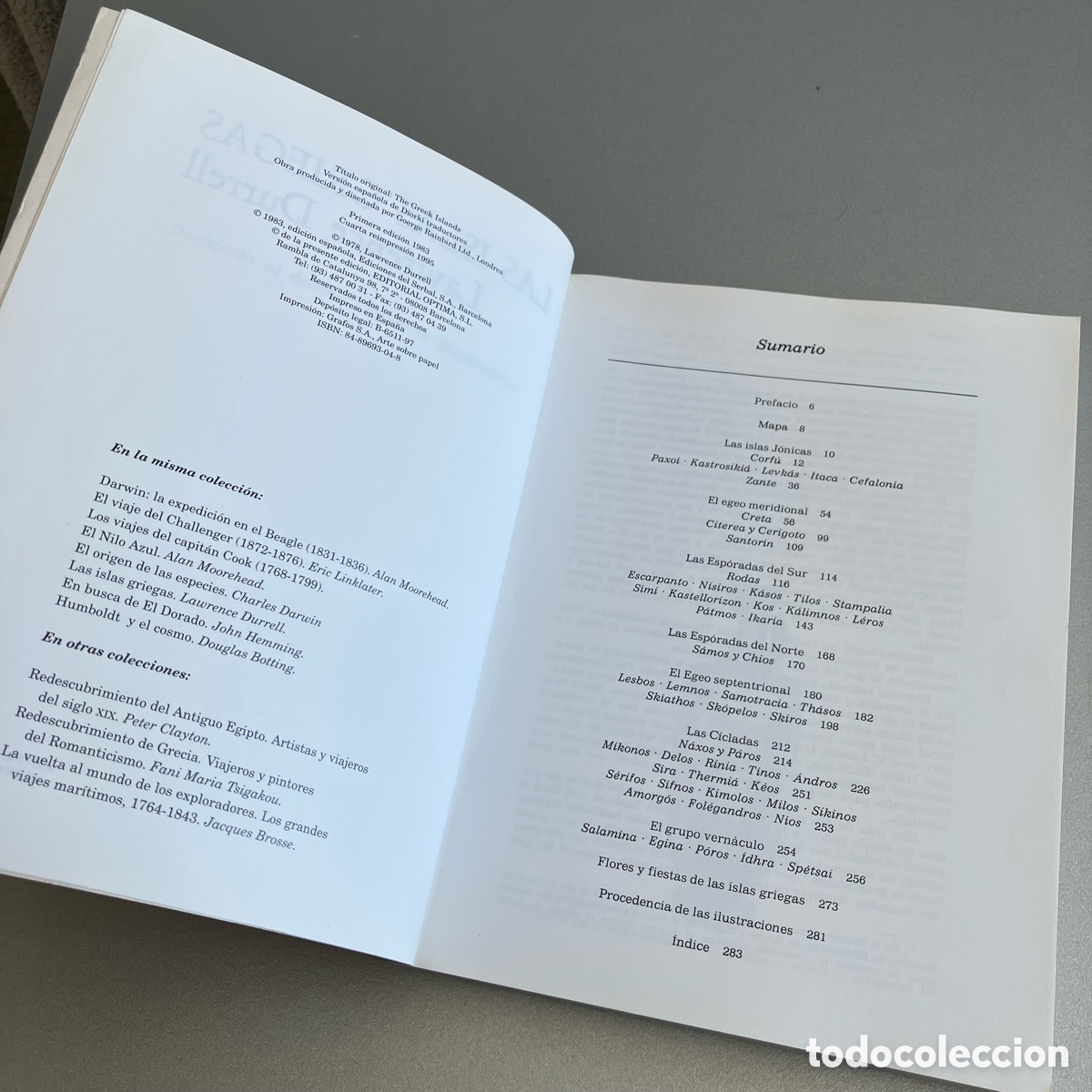 Libros: Las Islas griegas - Lawrence Durrell - &Oacute;ptima - Foto 3