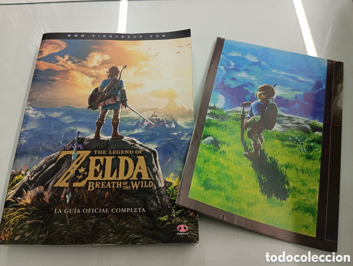 Livros em segunda m&atilde;o: LIBRO JUEGO THE LEGEND OF ZELDA BREATH OF THE WILD. LA GUIA OFICIAL COMPLETA. 2017 MAPA NINTENDO