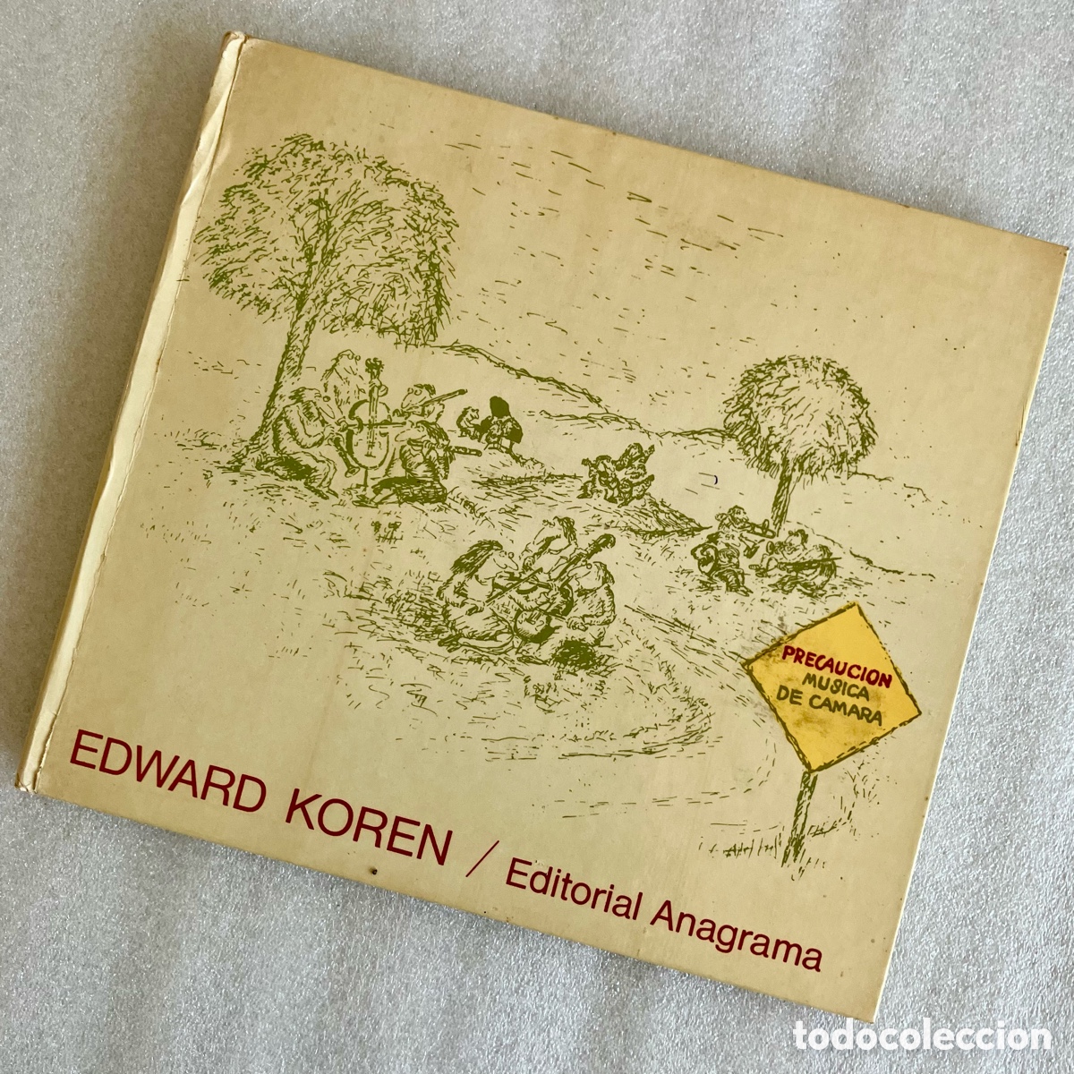 books: Precauci&oacute;n: m&uacute;sica de c&aacute;mara - Edward Koren - Anagrama