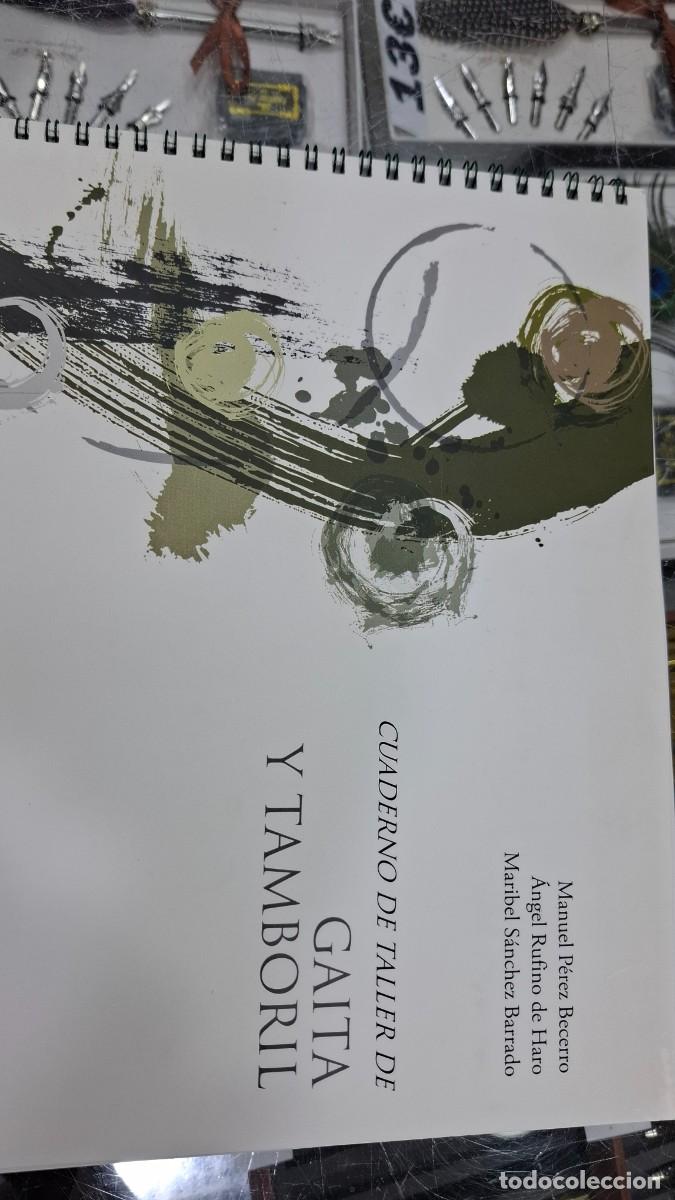 Libros: cuaderno de taller gaita y tamboril rufino angel