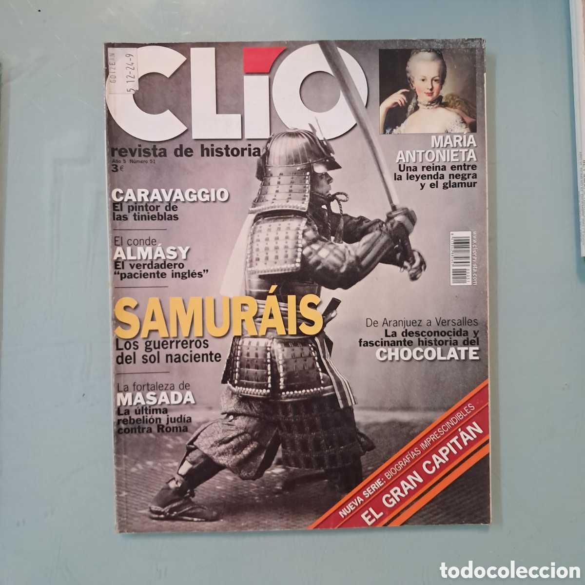 Libros: Revista historia CLIO numero 51