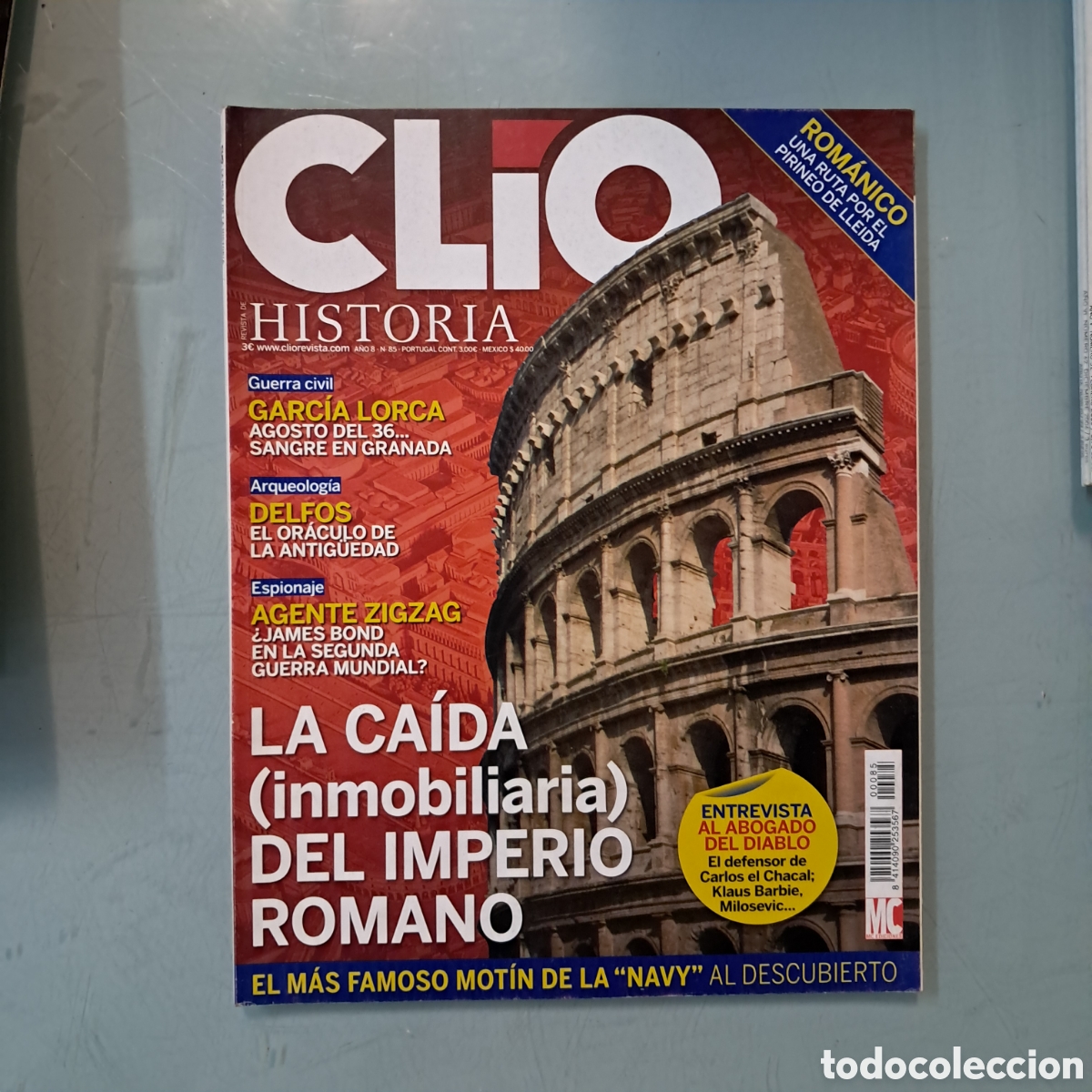 Libros: Revista historia CLIO numero 85