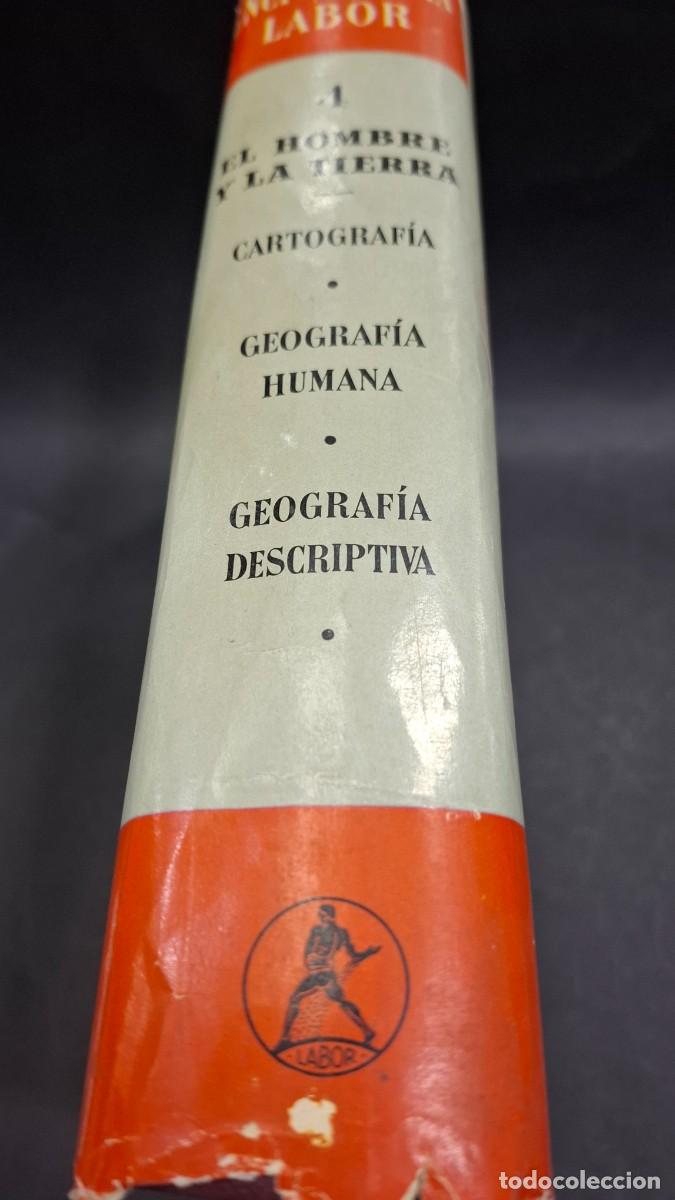 Libri di seconda mano: enciclopedia labor hombre y tierra volumen 4 con sobrecubierta