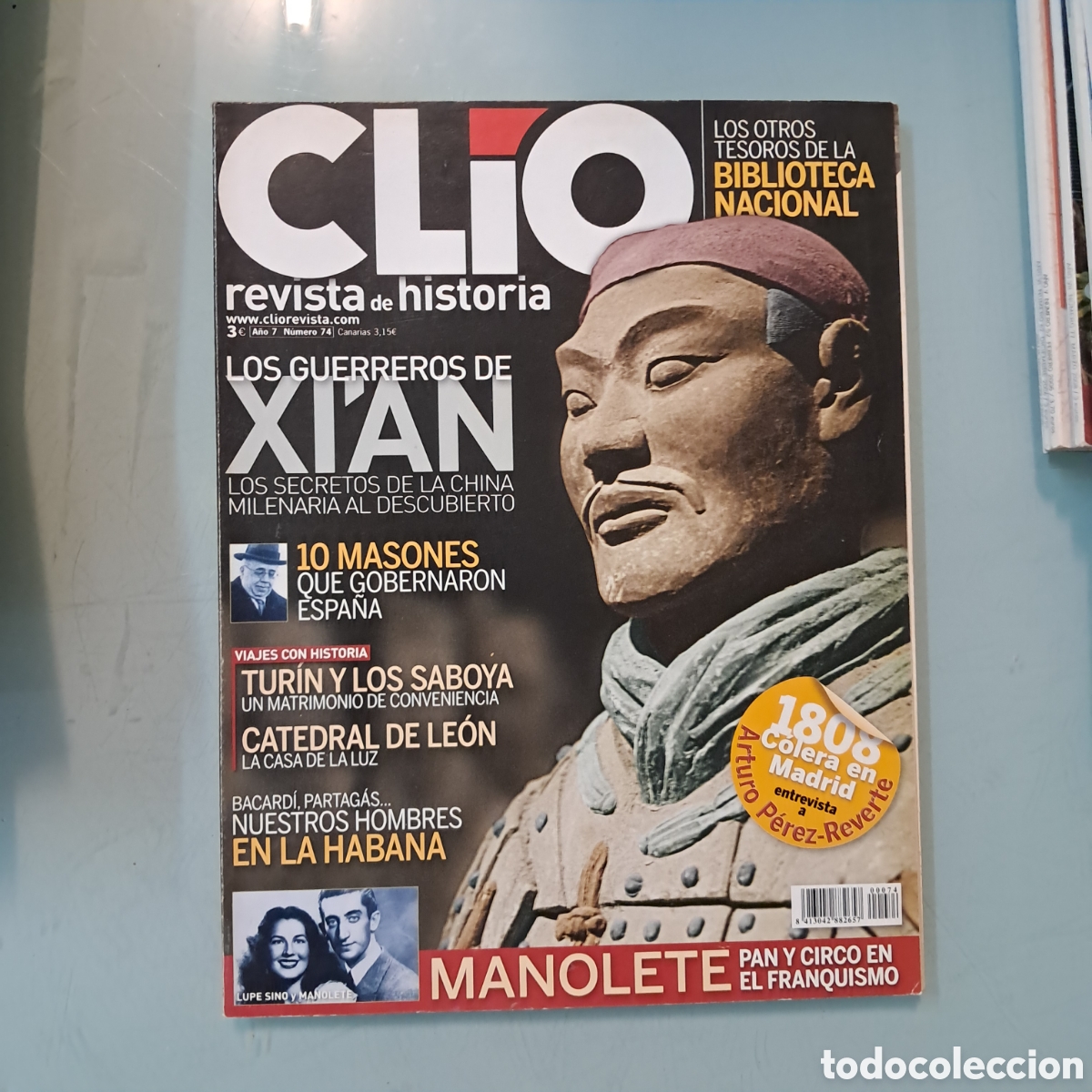 Libros: Revista historia CLIO numero 74