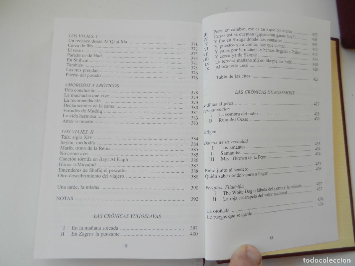 Libros: FERNANDO QUI&Ntilde;ONES - LIBRO DE LAS CRONICAS - OBRA ESCOGIDA - CON ESTUCHE - Foto 10