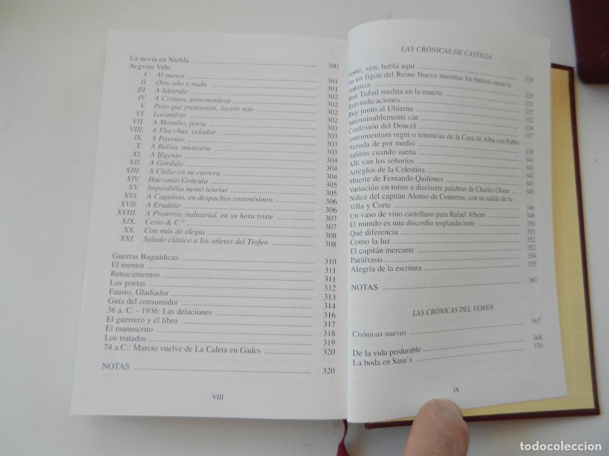 Libros: FERNANDO QUI&Ntilde;ONES - LIBRO DE LAS CRONICAS - OBRA ESCOGIDA - CON ESTUCHE - Foto 11