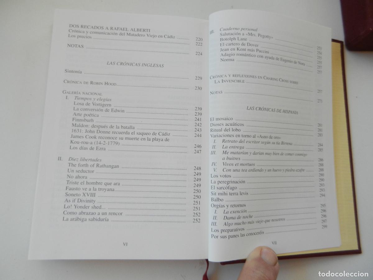 Libros: FERNANDO QUI&Ntilde;ONES - LIBRO DE LAS CRONICAS - OBRA ESCOGIDA - CON ESTUCHE - Foto 12