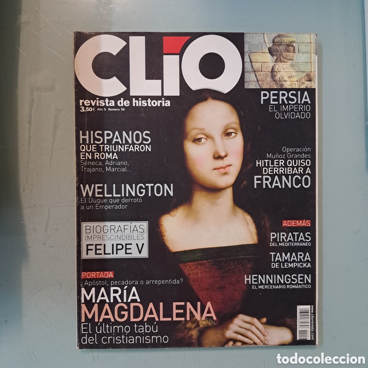 Libros: Revista historia CLIO numero 56