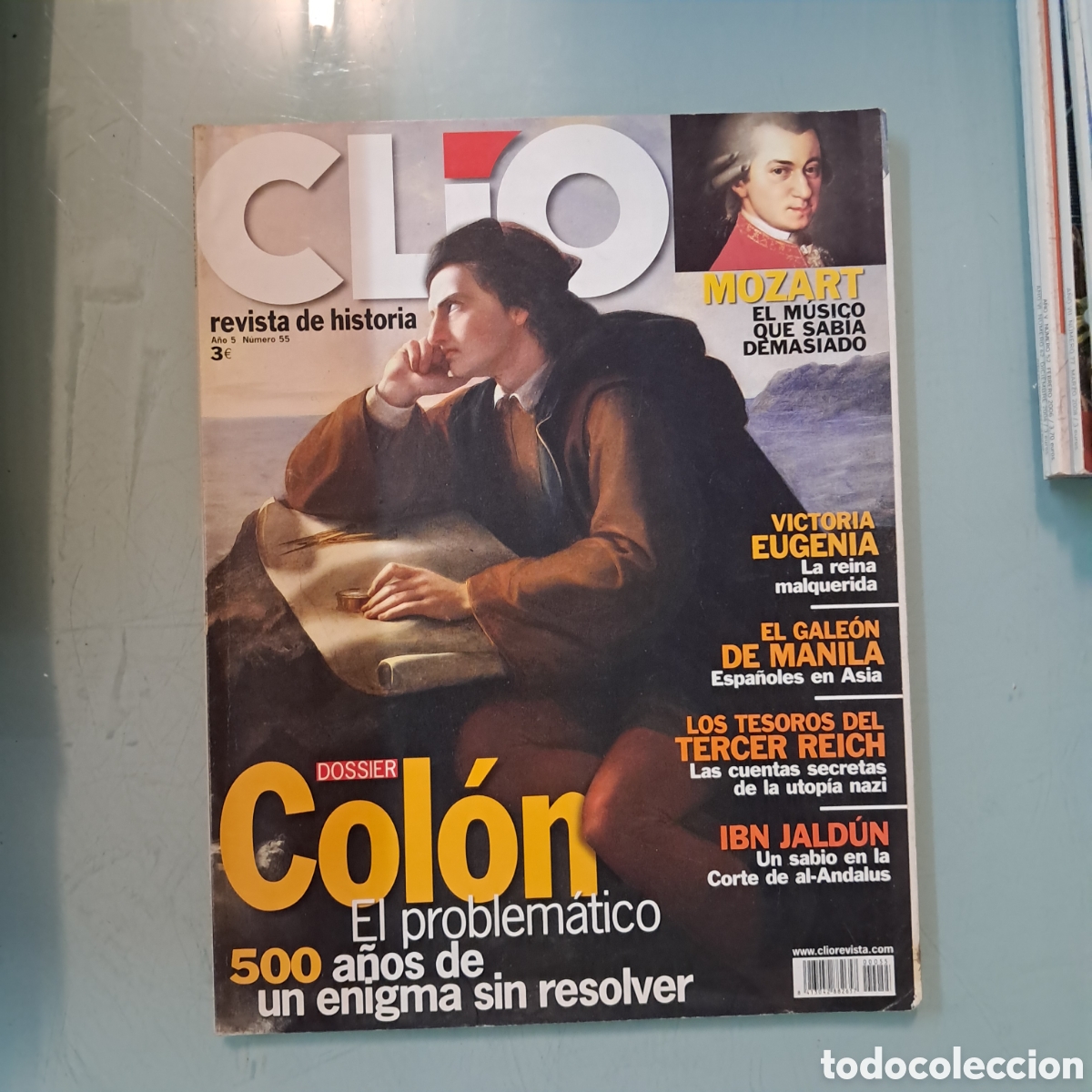 Libros: Revista historia CLIO numero 55