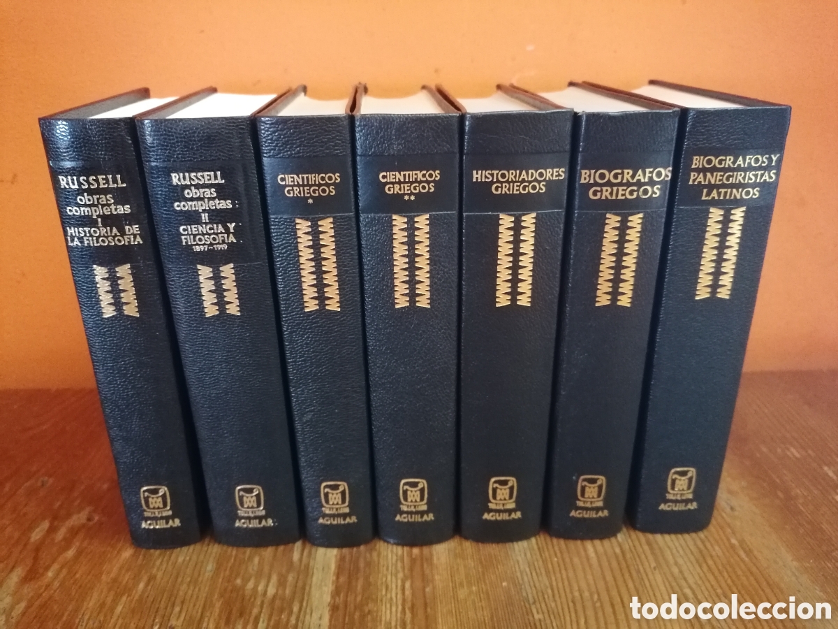 Libros: RUSSEL - CIENT&Iacute;FICOS GRIEGOS. HISTORIADORES. BI&Oacute;GRAFOS GRIEGOS. BI&Oacute;GRAFOS Y PANEGIRISTAS LATINOS
