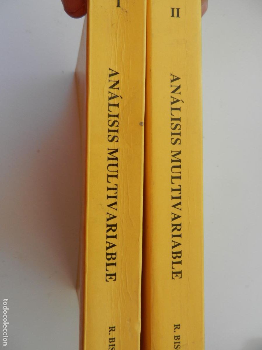 Libros: INTRODUCCION CONCEPTUAL AL ANALISIS MULTIVARIABLE- UN ENFOQUE INFORMATICO CON LOS PAQUETES