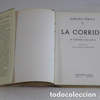 Libros: La corrida de M. S&aacute;nchez del Arco. Editorial Almax, - Foto 2
